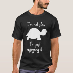 Langsames Laufen der Joggen-Statusschulung T-Shirt