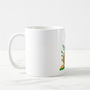 Langsames Leben Kaffeetasse