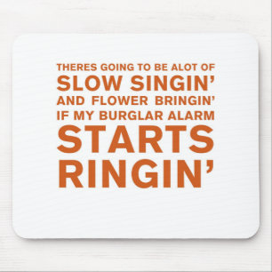 Langsames Singin Mousepad