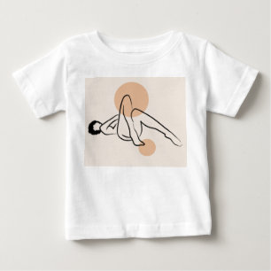 Langsamkeit genießen baby t-shirt