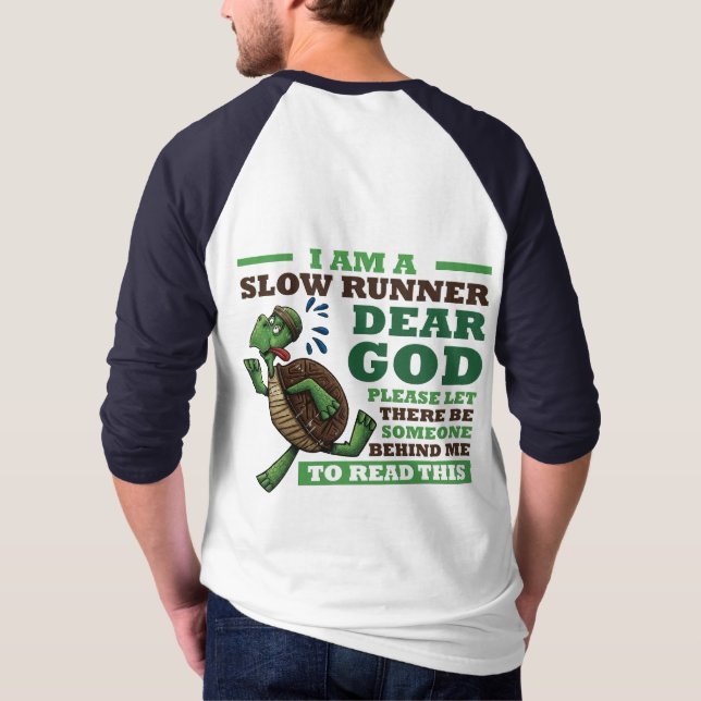 Langsamläufer T-Shirt (Rückseite)