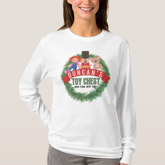 Langschläfer T - Shirt Duncan's Toy Chest (Vorderseite)