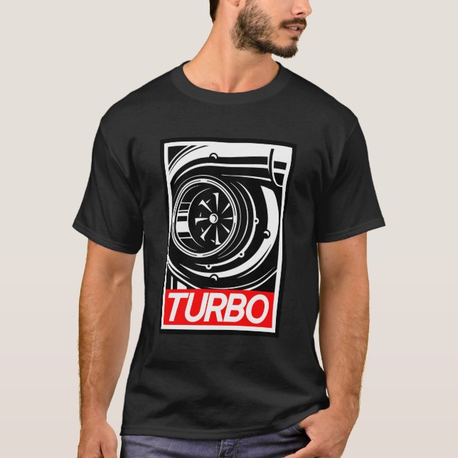 Langschläfer Turbo Hemd Boost Drifting T-Shirt (Vorderseite)