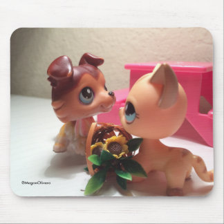 LANGSPIELPLATTEN Collie-Liebe Mousepad