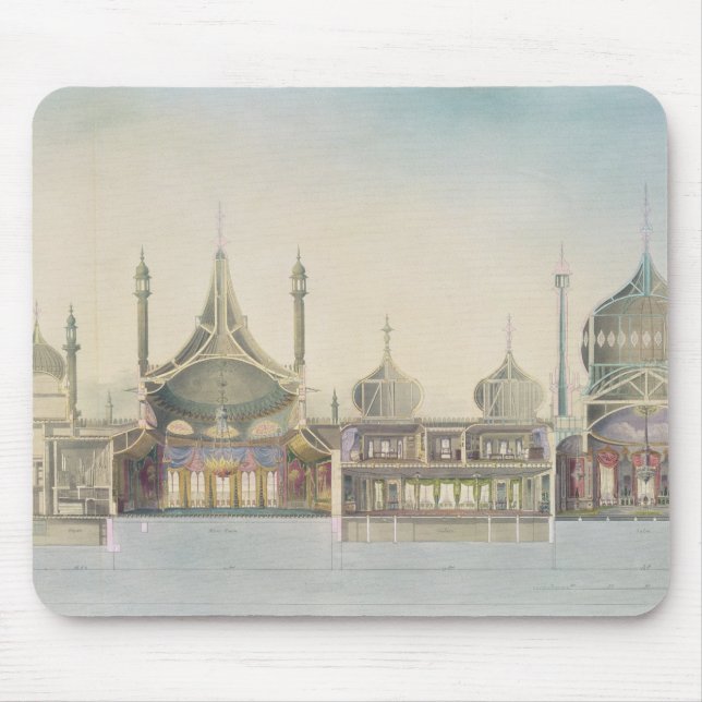 Längsprofil (L R) zum Organ, Musik-Raum, G Mousepad (Vorne)