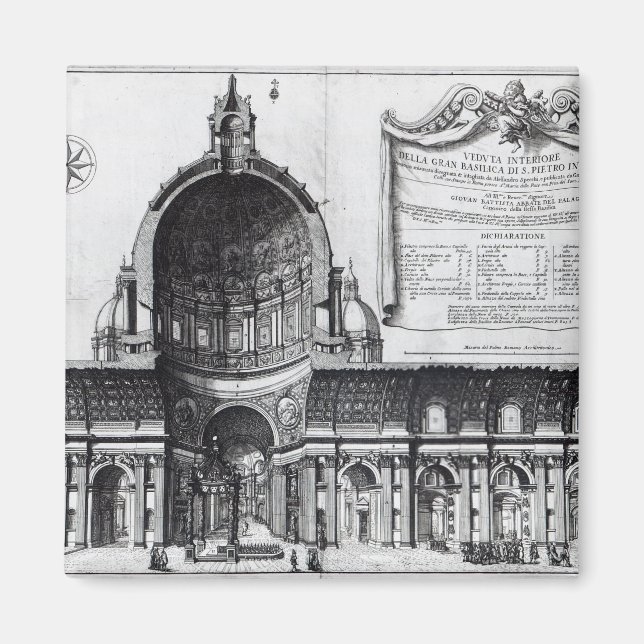 Längsquerschnitt des St. Peter's Magnet (Vorne)