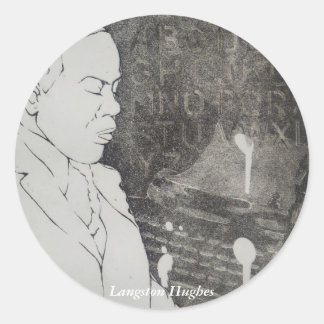 Langston Hughes Aufkleber