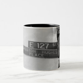 Langston Hughes Platz-Tasse Zweifarbige Tasse