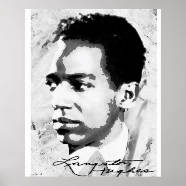 Langston Hughes Poster (Vorne)