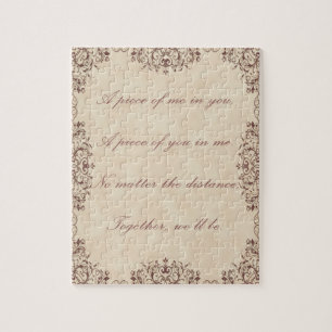 LangstreckenLiebe-Zitat Puzzle