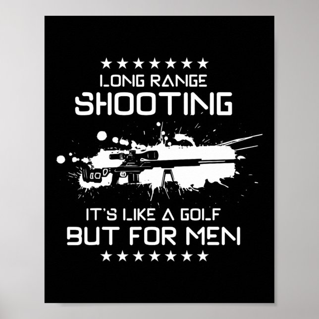 Langstreckenschießen  poster (Vorne)
