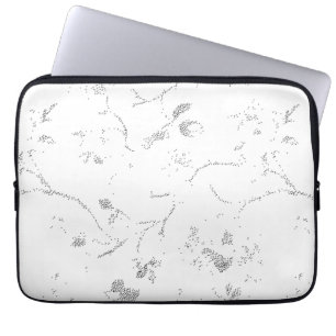 Language, Grey Cloud Electronics Bag Laptopschutzhülle