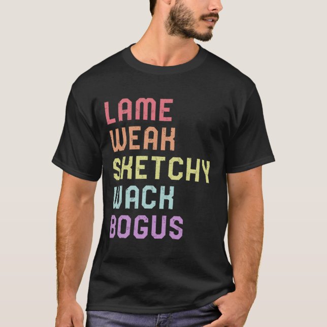 Language Lame Schwäche Asl Slang T-Shirt Deaf Awar (Vorderseite)