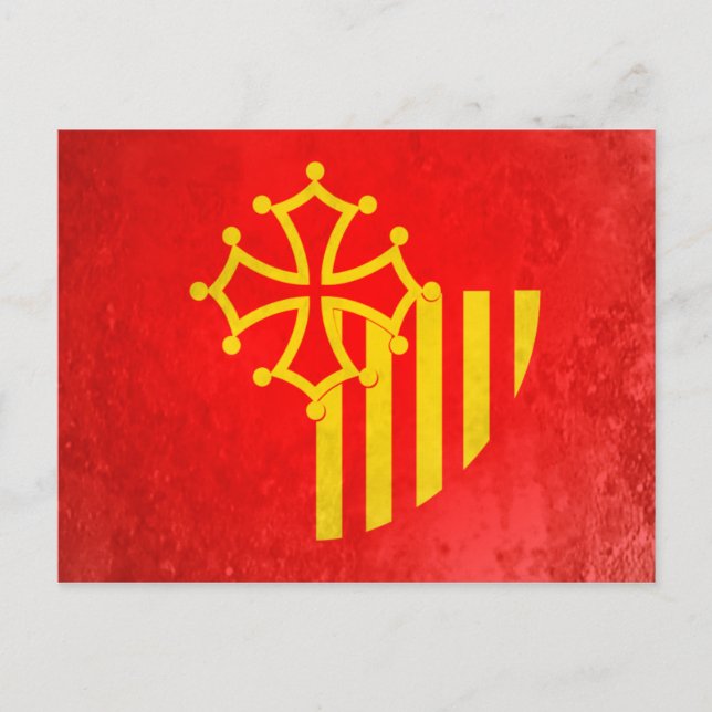 Languedoc-Roussillon Postkarte (Vorderseite)