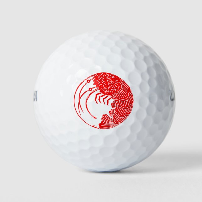Languste Golfball (Vorderseite)