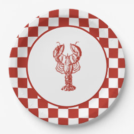 Languste/Hummerkohl Pappteller