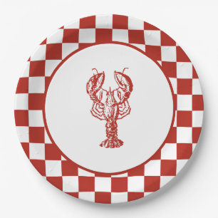 Languste/Hummerkohl Pappteller