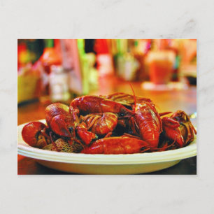 Langusten im Acme Oyster House Postkarte