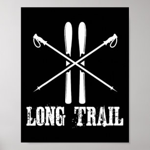 Langweg Vermont Skifahren im Val Piora Poster