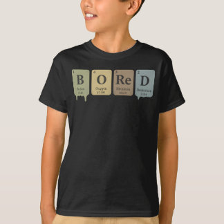 Langweilige Puns auf dem Periodensystem Wissenscha T-Shirt