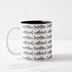 Langweißfisch Zweifarbige Tasse