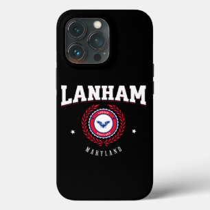 Lanham Maryland Red und White Case-Mate iPhone Hülle
