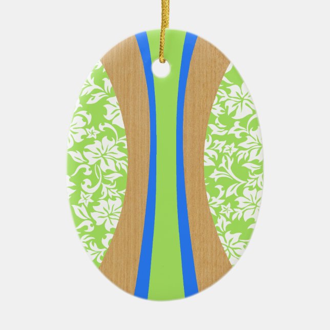 Laniakea Hawaiian Surfboard Ornament (Vorne)