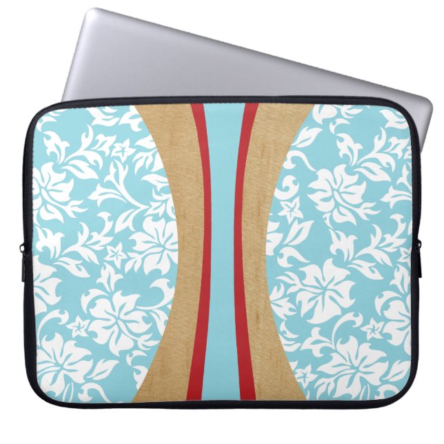 Laniakea Surfboard Hawaiian Neoprene Wetsuit Laptopschutzhülle (Vorderseite)