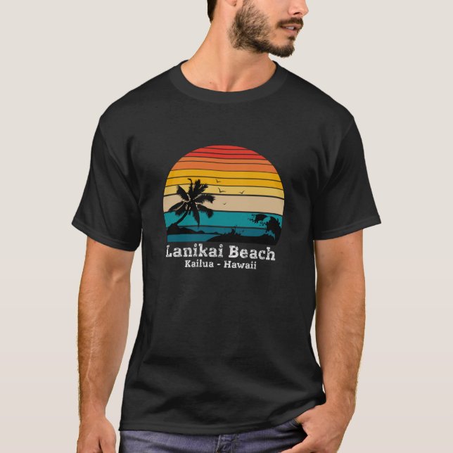 Lanikai Beach Kailua - Hawaii T-Shirt (Vorderseite)