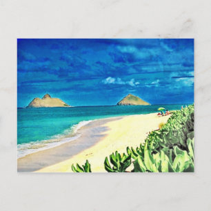 Lanikai, Hawai'i Postkarte
