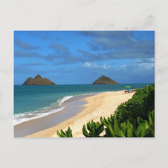 Lanikai, Hawai'i Postkarte (Vorderseite)