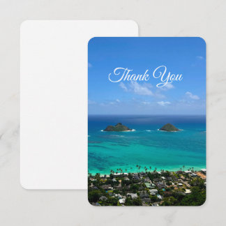 Lanikai Oahu Dankeskarte