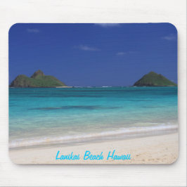 Lanikai Strand-Hawaii-Mausunterlage Mousepad