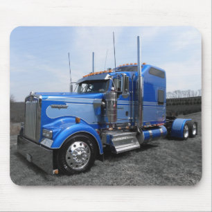 Lanita blaues Kenworth Mousepad