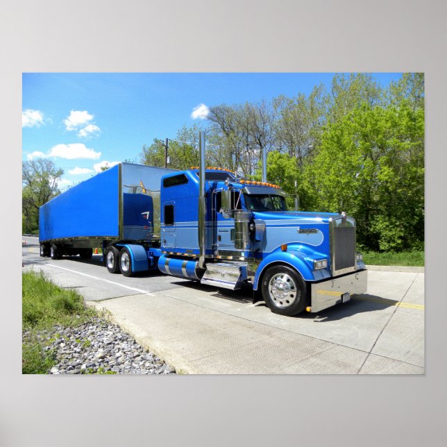 Lanita Blue W900L Vorhang Poster (Vorne)