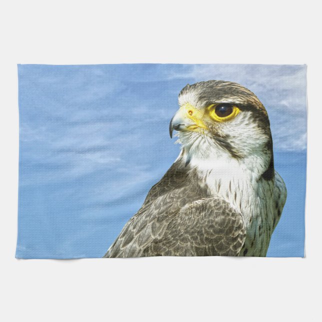 Lanner Falcon Geschirrtuch (Horizontal)