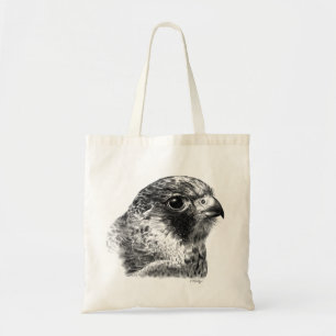 Lanner Falcon Zeichnend Tragetasche