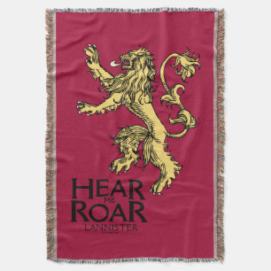 Lannister Sigil - Hören Sie mich Roar Decke