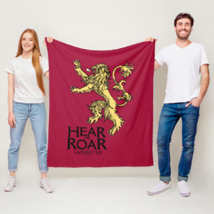 Lannister Sigil - Hören Sie mich Roar Fleecedecke