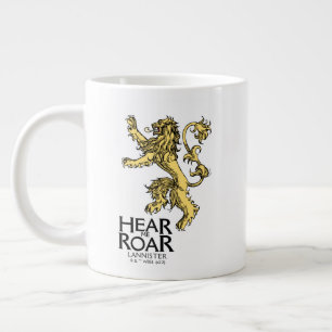 Lannister Sigil - Hören Sie mich Roar Jumbo-Tasse