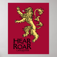 Lannister Sigil - Hören Sie mich Roar