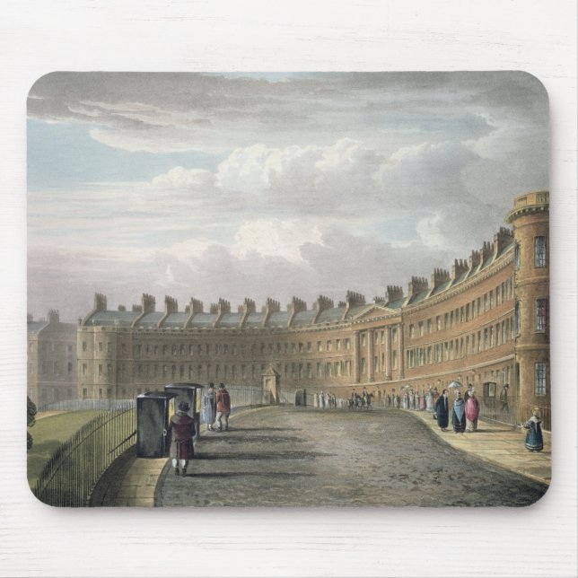 Lansdown Halbmond, Bad, 1820 Mousepad (Vorne)