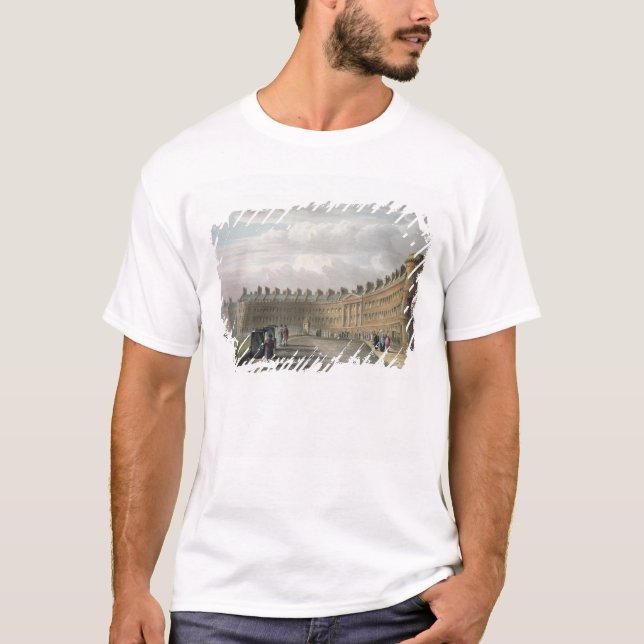 Lansdown Halbmond, Bad, 1820 T-Shirt (Vorderseite)