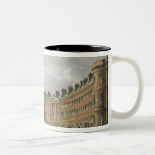 Lansdown Halbmond, Bad, 1820 Zweifarbige Tasse