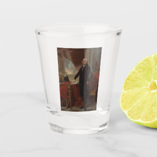Lansdowne Portrait: US-Präsident George Washington Schnapsglas