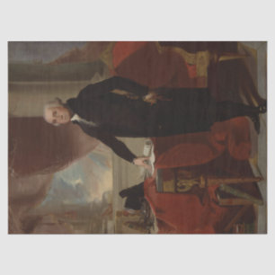 Lansdowne Portrait: US-Präsident George Washington Seidenpapier