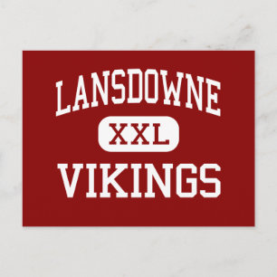 Lansdowne - Wikings - Hoch - Baltimore Maryland Postkarte