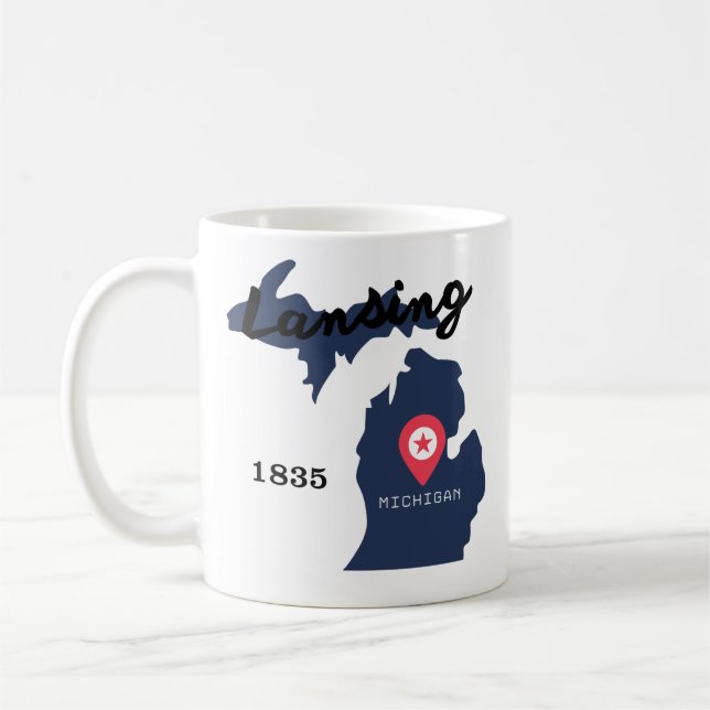 Lansing coffee mug  kaffeetasse (Links)