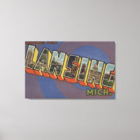 Lansing, Michigan - Große Buchstabenszenen 2
