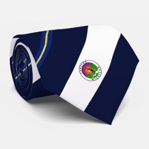 Lansing (Michigan) Stadtflagge Neck Tie Krawatte